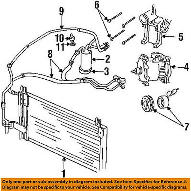 A/C Refrigerant Discharge Hose-Discharge Line fits 07-13 Nissan Altima 2.5L-L4 A/C Refrigerant Discharge Hose-Discharge Line fits 07-13 Nissan Altima 2.5L-L4